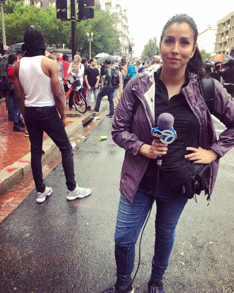 Covering the 2018 rally and counter protest during "Unite the Right" in Washington DC.