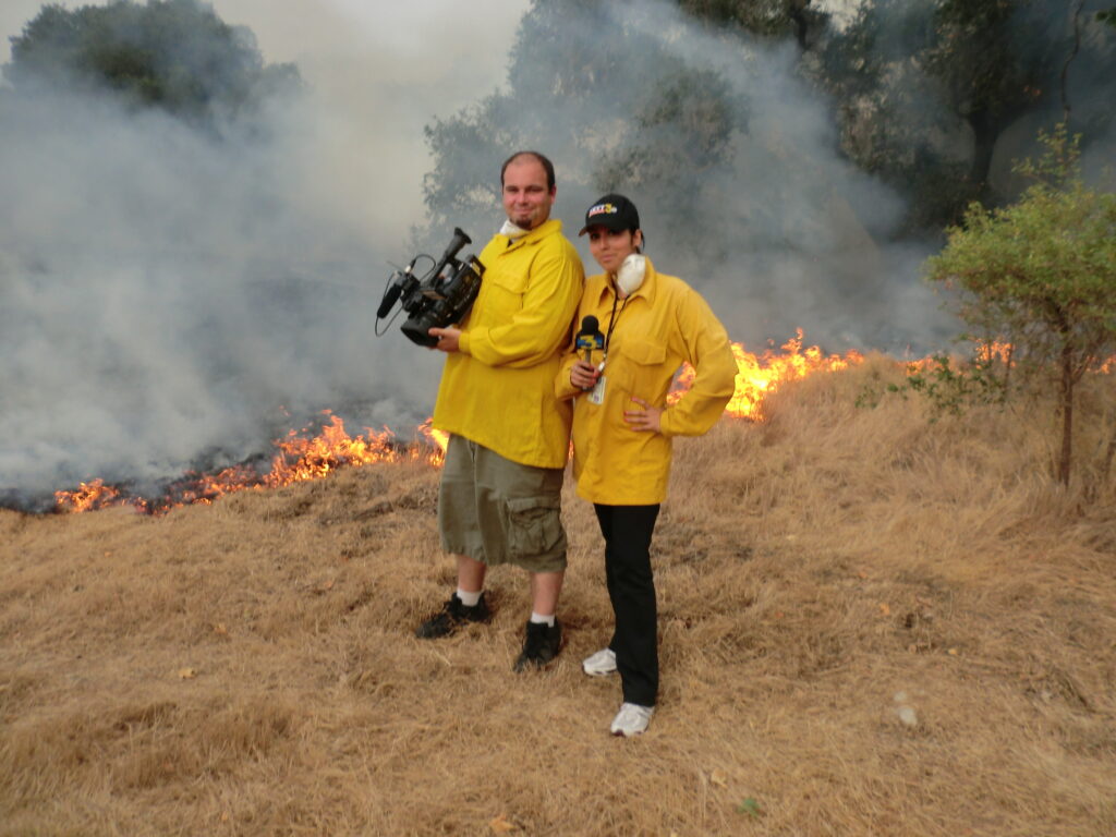The "White Fire" in Santa Barbara County, Calif. in 2013.
